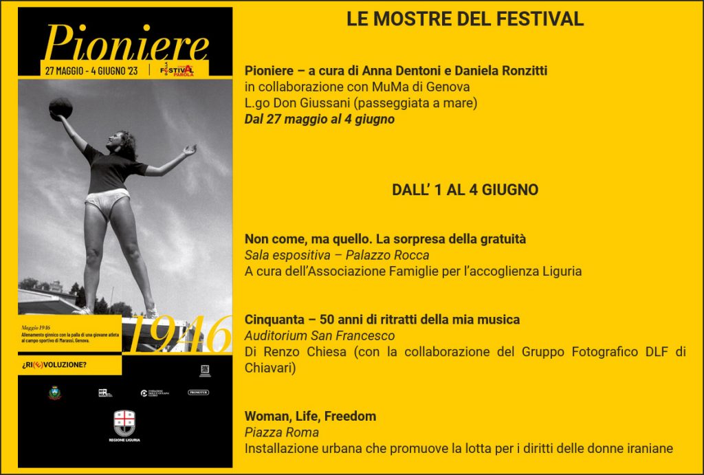 Mostra Pioniere - Festival della Parola 2023